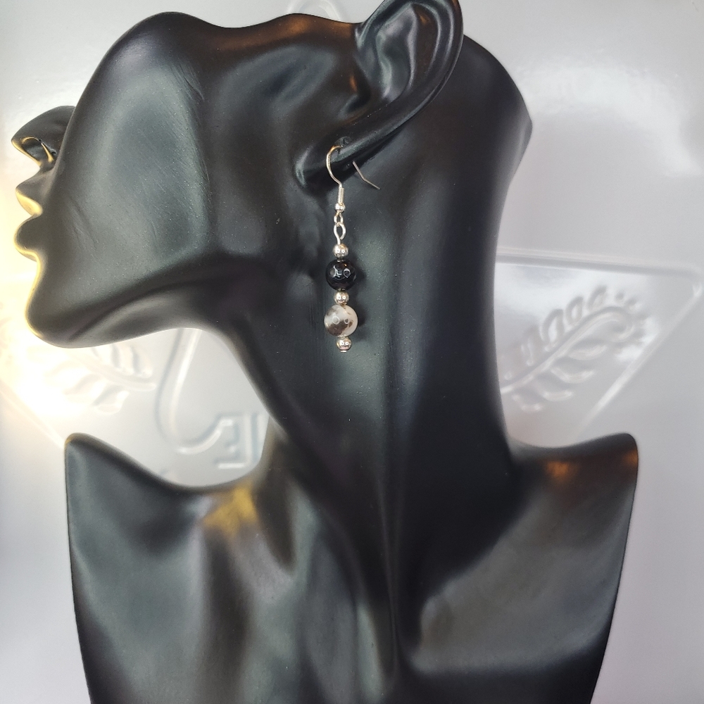Beaded Drop dangle earrings